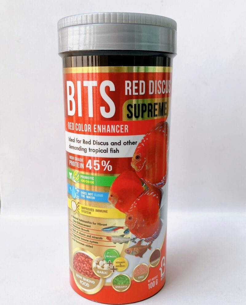 Boost Bits Discus Pompadour Fish Food 100g - Image 11