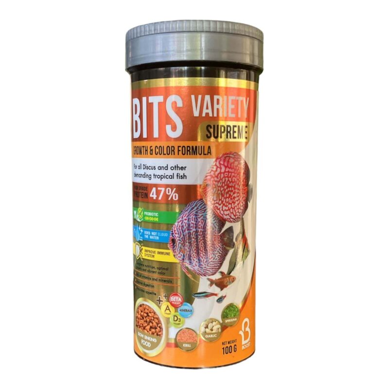 Boost Bits Discus Pompadour Fish Food 100g - Image 9